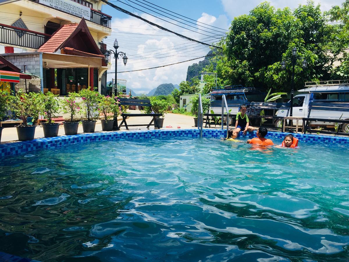 Vang Vieng Homestay Экстерьер фото